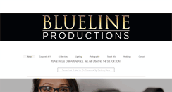 Desktop Screenshot of blue-line-productions.com